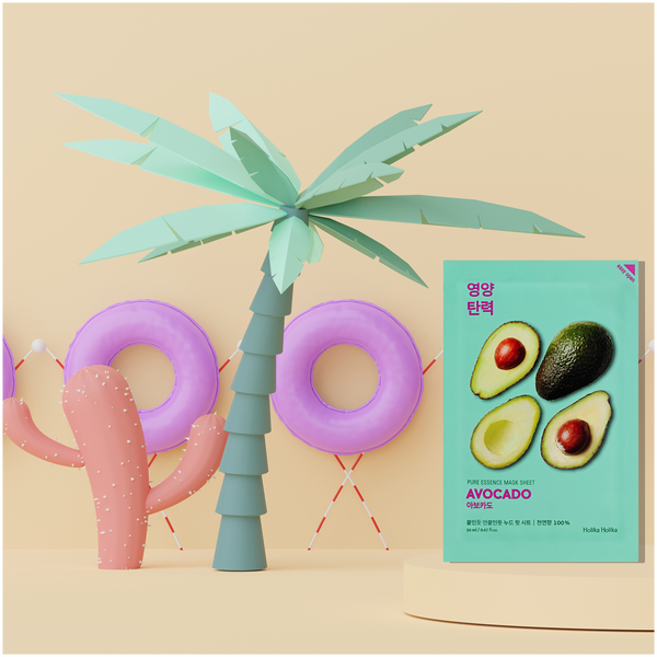 Nawilżająca maseczka Pure Essence Mask Sheet - Avocado