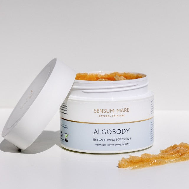 Ujędrniający cukrowy peeling do ciała ALGOBODY