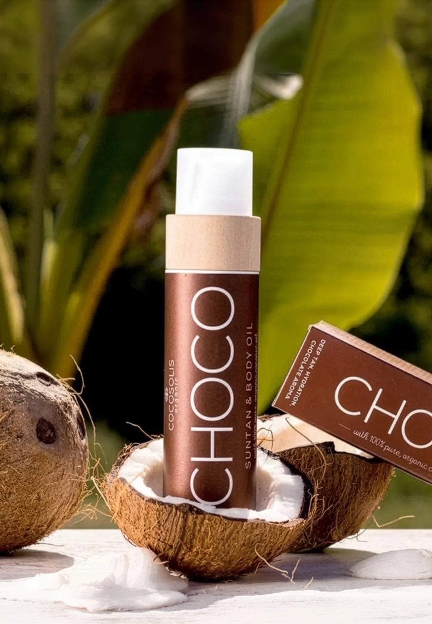 Naturalny olejek do opalania Suntan & Body CHOCO