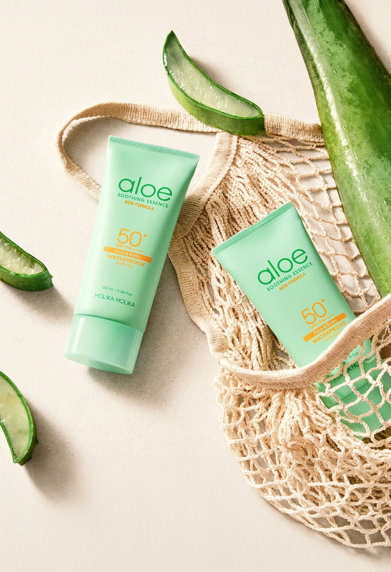 Żel przeciwsłoneczny z aloesem CICA Waterproof Sunscreen SPF50+