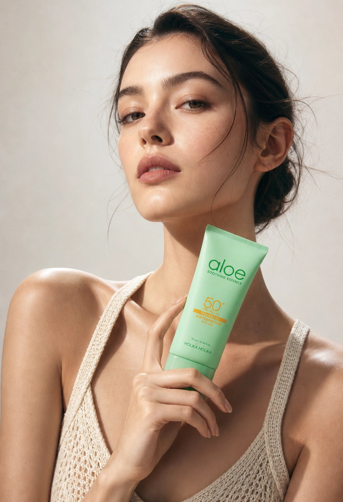 Żel przeciwsłoneczny z aloesem CICA Waterproof Sunscreen SPF50+