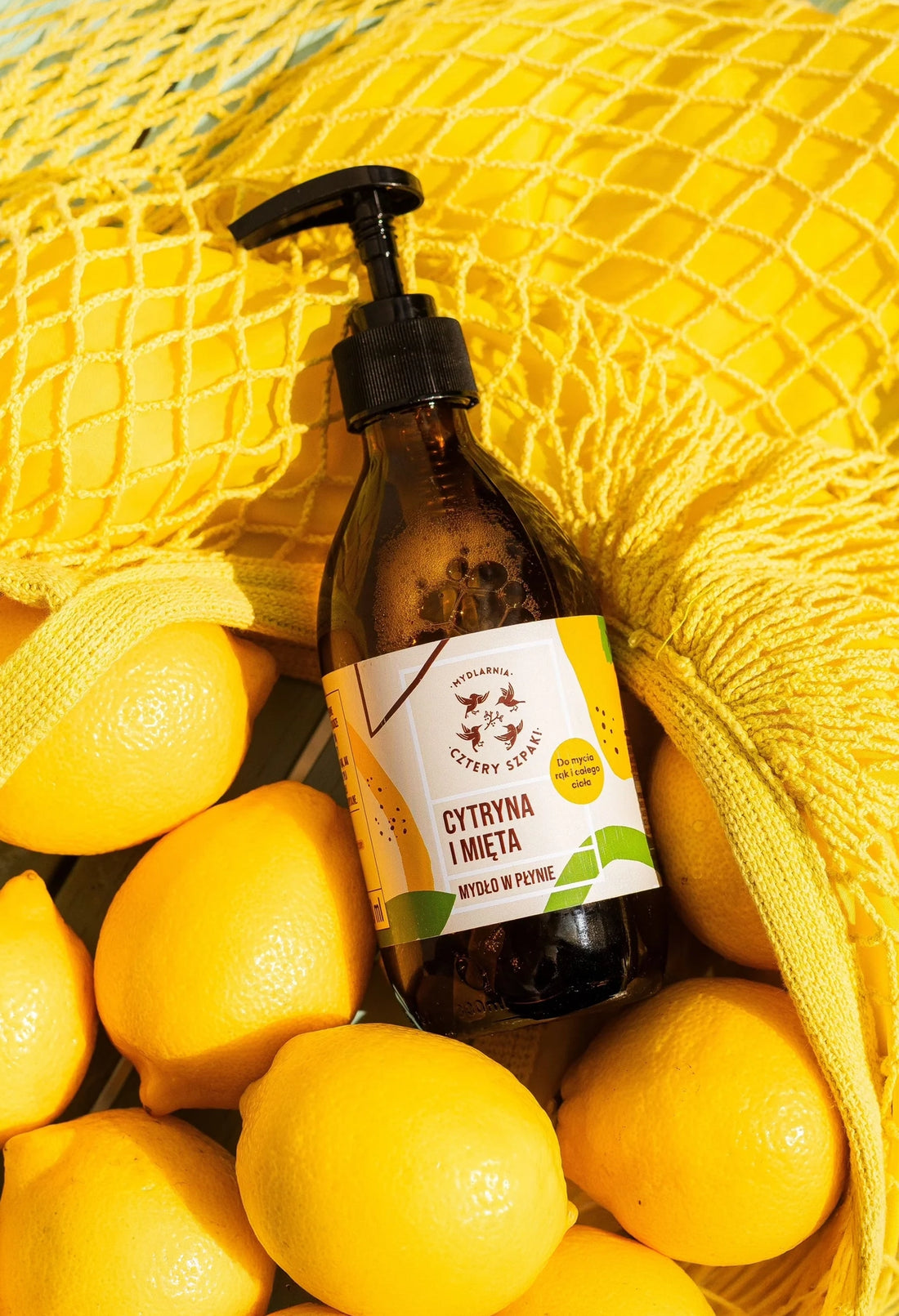 Cytryna i Mięta - naturalne mydło w płynie